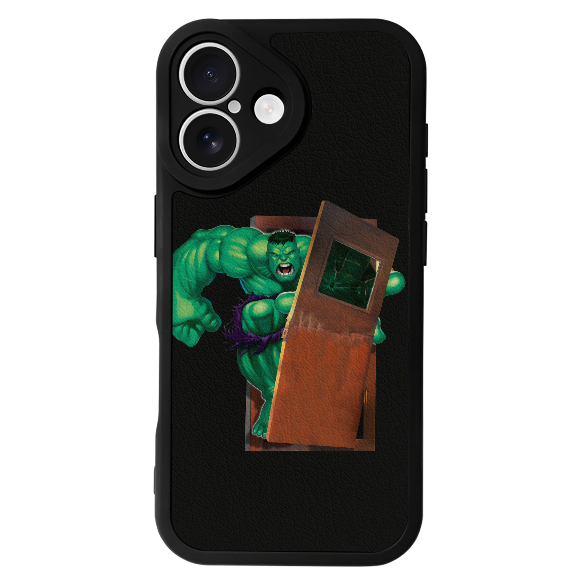 （画像用） アベンジャーズ The Avengers 【iPhone 16シリーズ対応】シリコンスマホケース（レザー調） 材質：シリコン